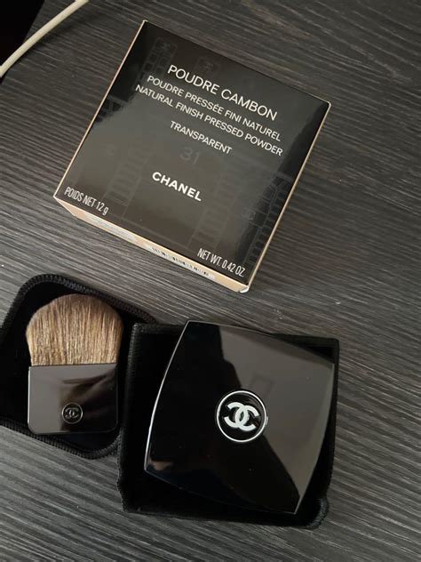 chanel poudre cambon|chanel dusting powder with puff.